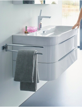 Duravit Happy D.2 Wall-Mounted 2 Drawers Vanity Unit 975mm
