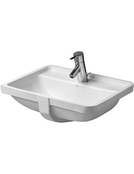 Duravit Starck 3 Undercounter Vanity Basin with Tap Hole By Duravit