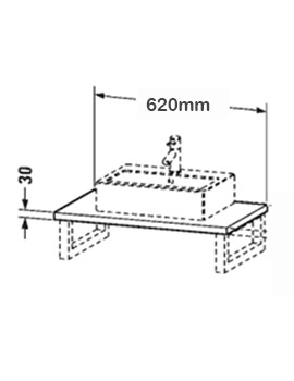 L-Cube 620 x 480mm Console