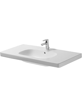 Duravit D-Code Furniture Washbasin 1050 x 480mm By Duravit