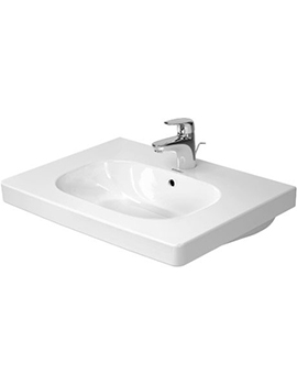 Duravit D-Code Furniture Washbasin 650 x 480mm By Duravit