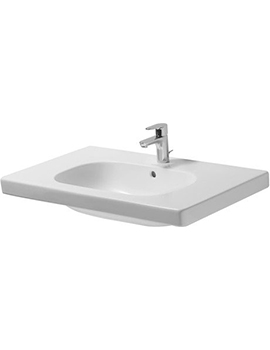 Duravit D-Code Furniture Washbasin 850 x 480mm By Duravit