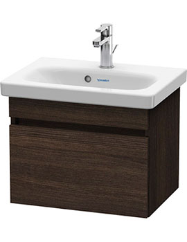 Duravit DuraStyle Compact 550 Chestnut Dark Furniture Pack With Tap, Mirror and Accessories