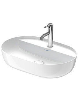 Duravit Luv Wash Bowl 600 x 400mm with 1 Tap Hole - 038060