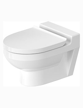 Duravit DuraStyle Basic Small Wall Mounted Toilet Rimless For School - 257409