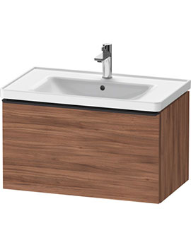 Duravit D-Neo 1 Drawer Vanity Unit 784mm for D-Neo Basin - DE4255