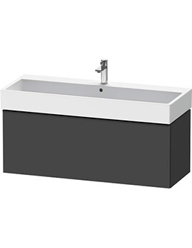 Duravit D-Neo 1 Drawer Vanity Unit 1184mm for Vero Air Basin - DE4275