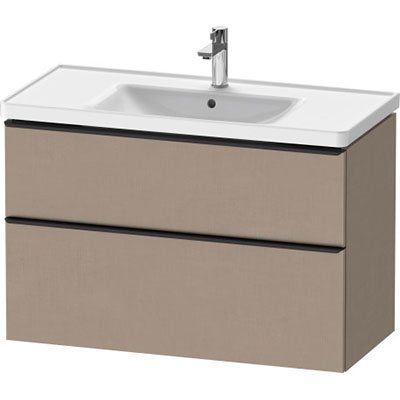 Duravit D-Neo 2 Drawers Vanity Unit 984mm for D-Neo Basin - DE4356