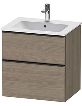 D-Neo 2 Drawers Vanity Unit 610mm for Me by Starck Basin - DE4361