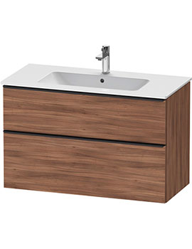 D-Neo 2 Drawers Vanity Unit 1010mm for Me by Starck Basin - DE4363
