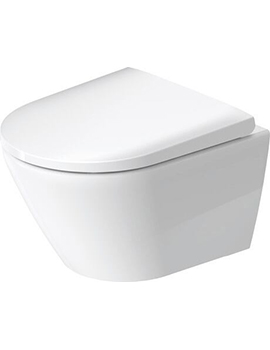 Duravit D-Neo Wall Mounted Compact Rimless Durafix Toilet