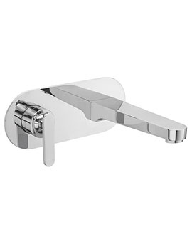 Sagittarius Eclipse Wall Mounted Basin Mixer