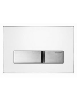 Geberit Sigma 50 Dual Flush Plate for UP320 White  By Geberit