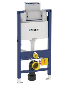 Geberit Duofix Frame 98cm with Omega 12cm Cistern