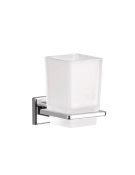 Gedy Colorado Glass Tumbler Holder