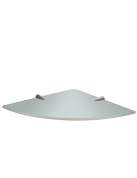 Gedy Complements Artemis Corner Glass Shelf