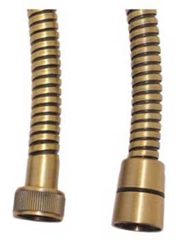 GRB Mixers Intimixer Brass Hose 1250mm In Bronze - 05015004