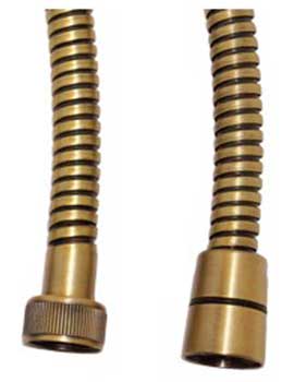 GRB Mixers Intimixer Brass Hose 1250mm In Gold - 05015003  By GRB Mixers