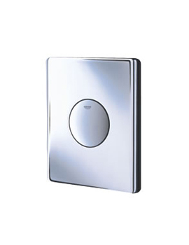 Grohe Skate WC Single Flush Wall Plate  By Grohe