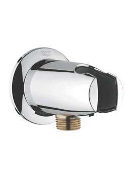 Grohe Movario Outlet Elbow with Holder  By Grohe