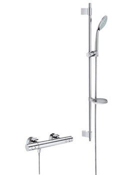 Grohe Grohtherm 1000 Cosmopolitan Thermostatic Shower Mixer Exposed