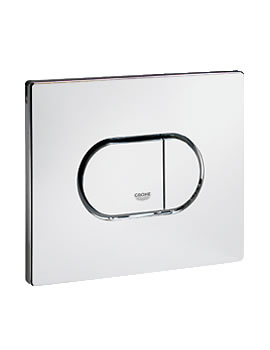 Grohe Arena Cosmopolitan Horizontal Dual Flush Plate