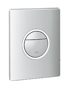 Nova Cosmopolitan Dual Flush Plate with Light