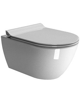 GSI Pura 55 Wall Hung 550 x 360mm Swirlflush WC Pan - GS8815