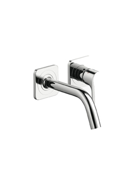 Axor Citterio M Wall Mounted Single Lever Basin Mixer with Short Spout By Axor