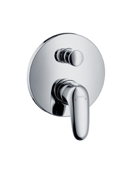 Metris E Finish Set Single Lever Bath/Shower Mixer, concealed