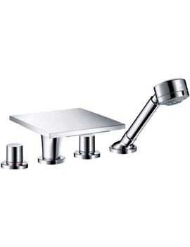 Axor Axor Massaud Finish Set for 4-Hole Bath Mixer, Tile Mounted 