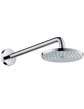 Hansgrohe Raindance AIR EcoFlow Overhead Shower  180 mm with Shower Arm  By Hansgrohe