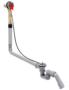 Hansgrohe Exafill Bath Filler Waste Set for Large Baths