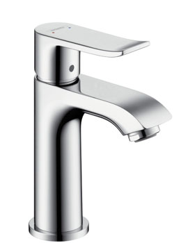 Hansgrohe Metris Single Lever Basin Mixer 100 for Small Basin