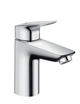 Hansgrohe Logis Single Lever Basin Mixer 100 CoolStart With Pop-Up Waste - 71102000