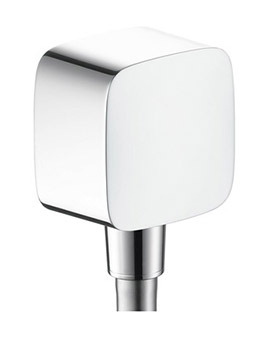 Hansgrohe Designer Square Fixfit E Wall Outlet