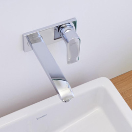 Hansgrohe Hansgrohe Metris wall-mounted single lever basin mixer projection: 225 mm 31086000