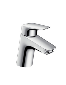 Hansgrohe Logis single lever basin mixer 70 LowFlow with pop-up waste set 71078000 By Hansgrohe
