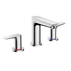 Hansgrohe Hansgrohe Talis E three hole basin mixer 150 with pop-up waste set 71733000