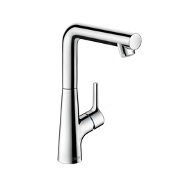 Hansgrohe Hansgrohe Talis S single lever basin mixer 210 with swivel spout with pop-up waste set 72105000