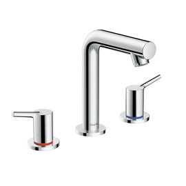 Hansgrohe Hansgrohe Talis S three hole basin mixer 150 with pop-up waste set 72130000