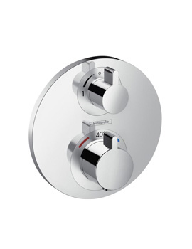 Hansgrohe Ecostat S concealed thermostat for 2 outlets 15758000 By Hansgrohe