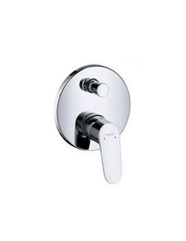 Hansgrohe Focus concealed single lever bath mixer with safety function 31946000 By Hansgrohe