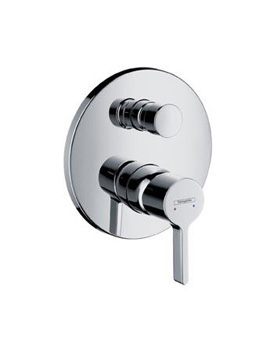 Hansgrohe Metris S single lever bath mixer with safety function 31466000 By Hansgrohe