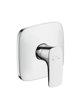 Hansgrohe PuraVida concealed single lever shower mixer highflow chrome 15677000 By Hansgrohe