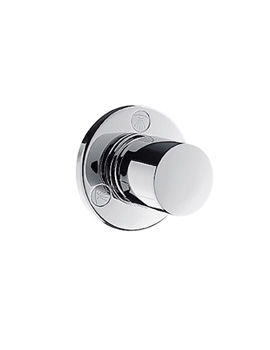 Hansgrohe Trio/Quattro shut-off and diverter valve 3/4inch chrome 15932000