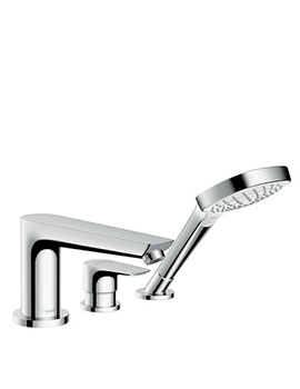 Hansgrohe Hansgrohe Talis E 3-Hole Deck-mounted Bath 196 Spout 71731000