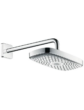 Hansgrohe Raindance EcoSmart Select E 300 2jet Overhead with Arm - 26609000