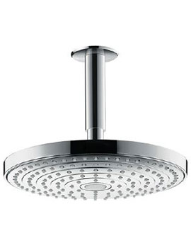 Hansgrohe Raindance Select S 240 2jet Overhead Shower with Ceiling Connector - 26467000