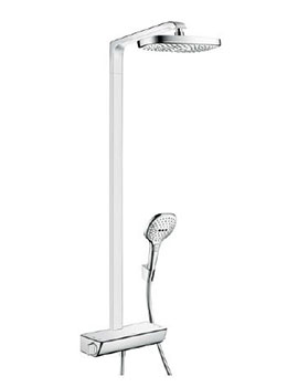 Hansgrohe Raindance Select E 300 2jet EcoSmart Showerpipe - 27282000